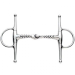 KORSTEEL CORKSCREW MOUTH FULL CHEEK SNAFFLE BIT