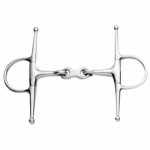 Korsteel French Link Full Cheek Eggbutt Snaffle Bit