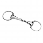 KORSTEEL HOLLOW MOUTH LIGHTWEIGHT 23MM EGGBUTT SNAFFLE