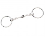 KORSTEEL SOLID MOUTH 16MM LOOSE RING SNAFFLE