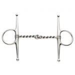 KORSTEEL TWISTED WIRE FULL CHEEK SNAFFLE