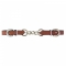 Leather Curb Chain Strap