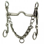 Light Weight Dressage Weymouth Bit - 4 3/4"