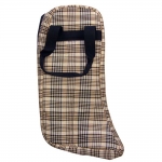 Lined English Plaid Boot Bag