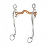 Loose Cheek Low Port Copper Mouth Walking Horse Bit