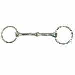 Loose Ring Snaffle Bit - Malleable Iron 5 1/4"