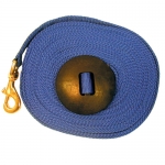 Lunge Line with Rubber Stopper - 25ft Blue