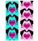 Manestreet USA Love Horses Knee High Socks