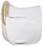 Merino Sheepskin Dressage Square Saddle Pad