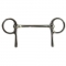 Mini Half Cheek Mullen Mouth Bit - 3 1/2"