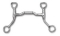 Myler Western HBT Shank Bit MB 06 Mouth - FREE SHIPPING
