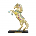 Painted Ponies Golden Jewel Horse Figurine