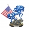 Painted Ponies Wild Blue Remembering 9/11 Horse Figurine