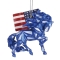 Painted Ponies Wild Blue Remembering 9/11 Horse Ornament