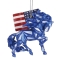 Painted Ponies Wild Blue Remembering 9/11 Horse Ornament