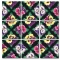 Pansies Scramble Squares - FREE Shipping