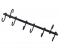 Partrade 9 Hook Tack Bar Black 18 Inch - 244285