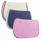 Perri's Quilted All Purpose Saddle Pad with Trim and Piping