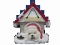 Personalized Doghouse Ornament - Bichon