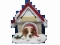 Personalized Doghouse Ornament - Brittany Spaniel