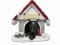 Personalized Doghouse Ornament - Great Dane Black