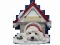 Personalized Doghouse Ornament - Havanese