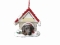 Personalized Doghouse Ornament - Labrador Chocolate