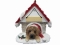 Personalized Doghouse Ornament - Mastiff
