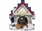Personalized Doghouse Ornament - Miniature Pinscher