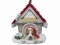 Personalized Doghouse Ornament - Pit Bull Brindle