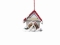 Personalized Doghouse Ornament - Shih tzu Tan
