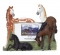 Picture Frame - Frolicsome Horses