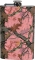 Pink Camo Design Stainless Steel Flask with Loading Funnel