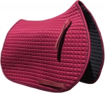 PRI All Purpose Quilted Saddle Pad -Burgundy