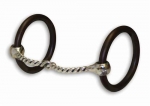 Pro Choice Bob Avila Sweet Iron Twist Ring Snaffle - Mouth 5 1/2 , Rings 3 3/8