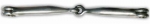 Pro Choice Equisential Route 66 Bit with Smooth Snaffle Bit - Cheek 4 1/4 , Mouthpiece 5 1/4