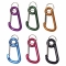 Quick Link Key Ring -Set of 6 Assorted / Key Chain