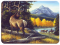 River's Edge Tempered Glass Cutting Board - Elk