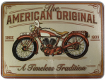 River's Edge Tempered Glass Cutting Board - MotorCycle The American Original