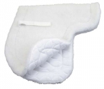 ROMA FLEECE TOP/QUILTED BOTTOM CLOSE CONTACT SADDLE PAD