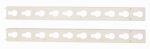 ROMA PLASTIC KEYHOLE TRACK 50CM PAIR