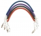 ROMA Rubber Stall Guard Chain with Safety Snap