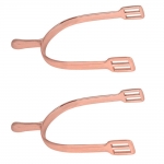 Rose Gold Spurs with Matching Straps - Ladies 3/4"