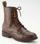 SAXON EQUILEATHER LACE BOOTS