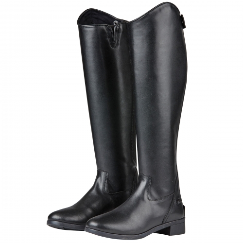 Saxon Equileather Ladies Dress Boot with Elastic Ladies Boots Equestrian Clothing at TOHTC.COM