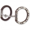 Sherry Cervi Diamond Dee Ring Snaffle Bit - Smooth Mouth