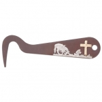 Silver Overlay Hoof Pick - Cowboys Prayer