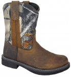 Smoky Mountain Kids Buffalo Brown/Camo Boots