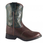 Smoky Mountain Kids Diego Two Tone Roper Western Boot