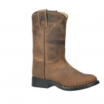 Smoky Mountain Youth Roper Leather Boot